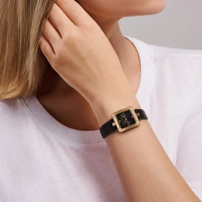 Ted Baker Ladies Mayse Leather Black Watch BKPMSS301