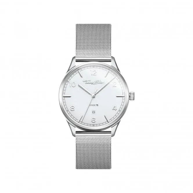 Thomas Sabo CODE Silver Milanese Metal Watch WA0338-201-202