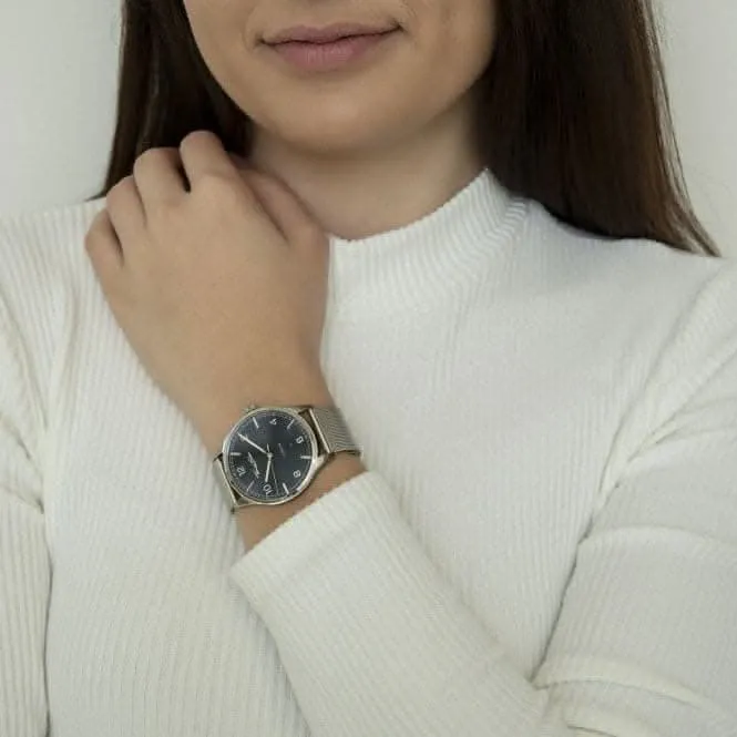 Thomas Sabo CODE Silver Milanese Metal Watch WA0339-201-203