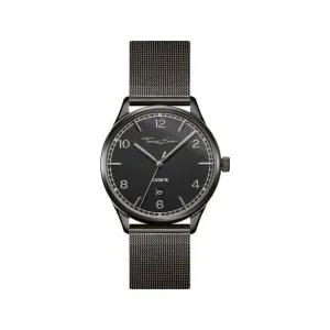 Thomas Sabo CODE Total Black Milanese Metal Watch WA0342-202-203