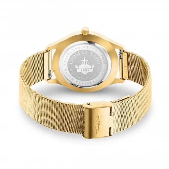Thomas Sabo CODE TS Small Gold Womens Watch WA0361-264-202