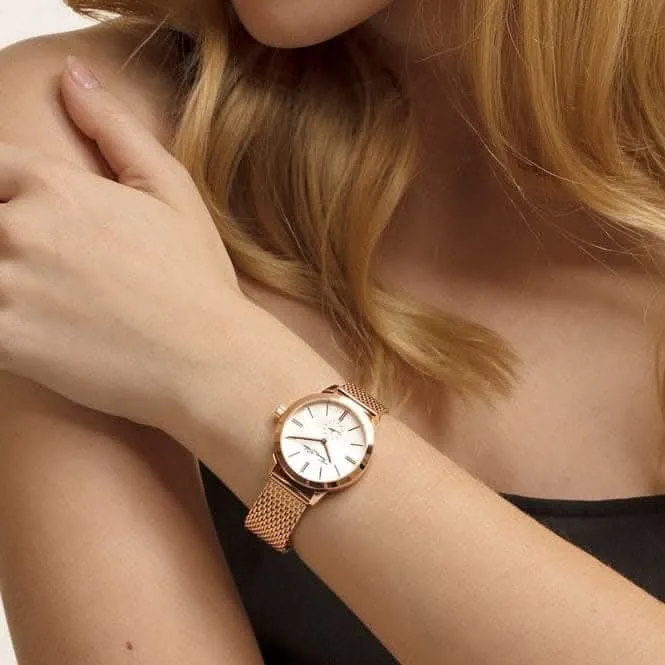 Thomas Sabo Glam Spirit Stainless Steel Rose Gold Watch WA0303-265-213