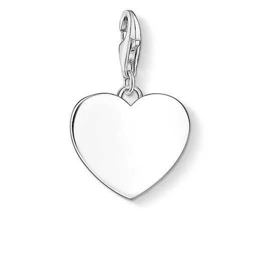 Thomas Sabo Jewellery Thomas Sabo Charm Club Sterling Silver Heart Charm