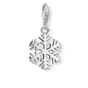 Thomas Sabo Jewellery Thomas Sabo Charm Club Sterling Silver Snowflake Charm