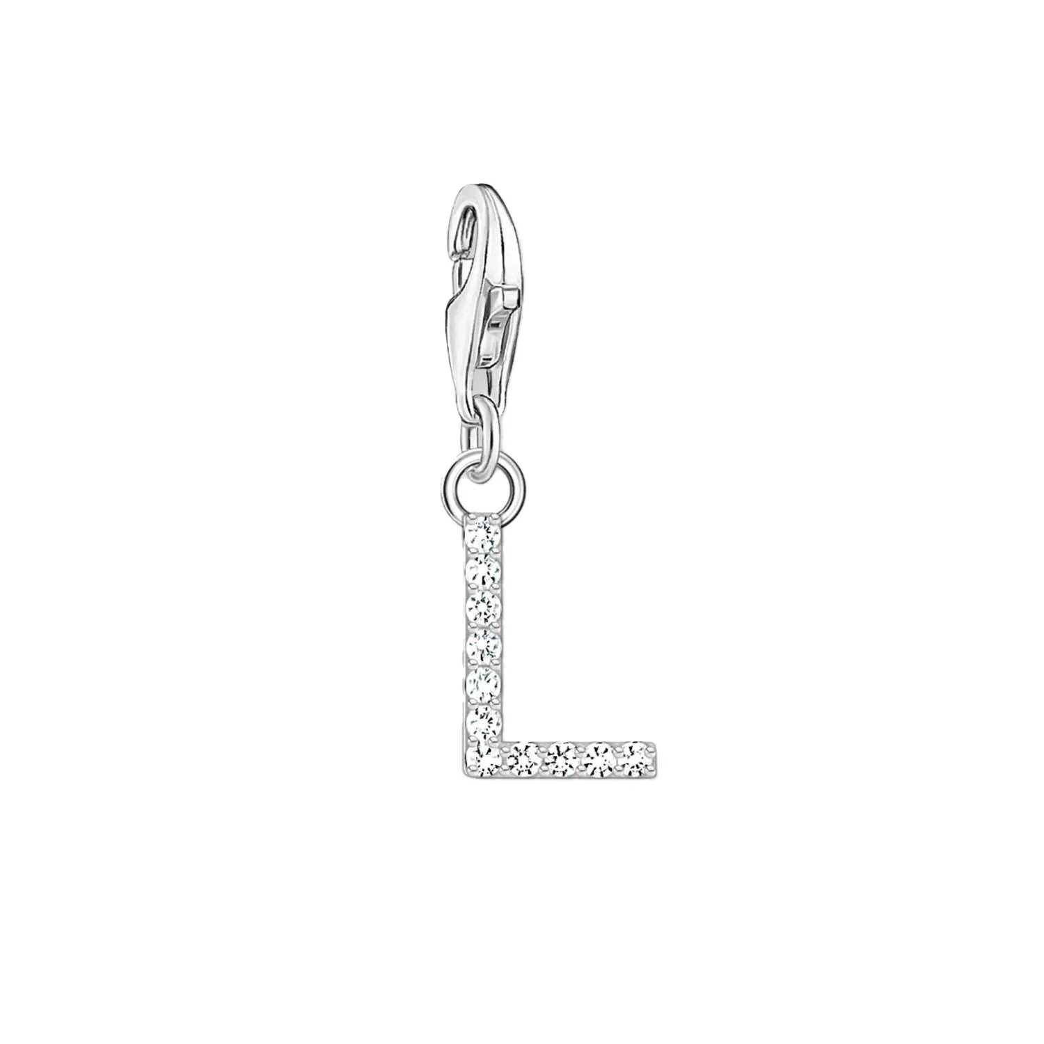 Thomas Sabo Jewellery Thomas Sabo Charmista Sterling Silver Letter L Charm Pendant