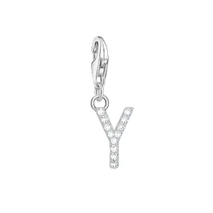 Thomas Sabo Jewellery Thomas Sabo Charmista Sterling Silver Letter Y Charm Pendant
