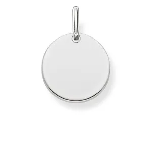 Thomas Sabo Jewellery Thomas Sabo Engravable Silver Pendant - TLBPE0012