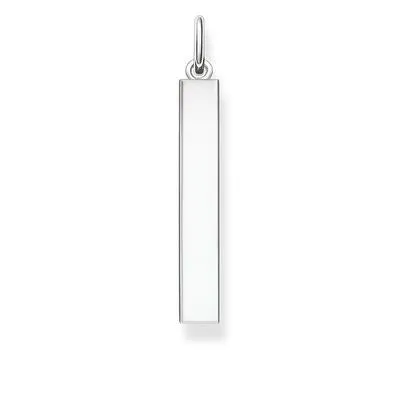 Thomas Sabo Jewellery Thomas Sabo Engravable Tag Pendant - TLBPE0012