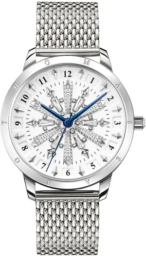 Thomas Sabo Jewellery Thomas Sabo Snowflakes 3D Optics White Silver Ladies Watch