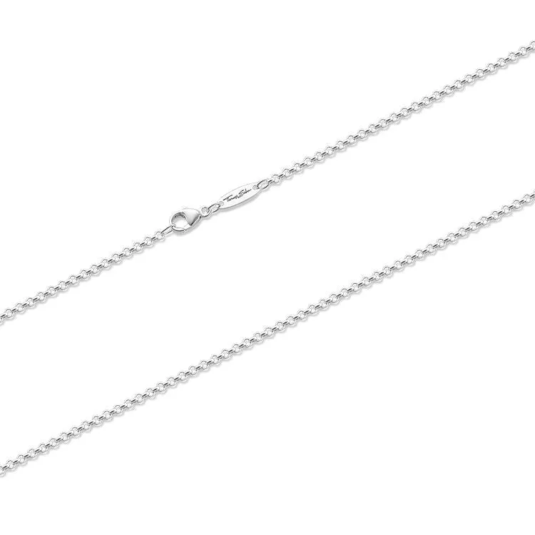 Thomas Sabo Jewellery Thomas Sabo Sterling Silver Belcher Chain 80cm