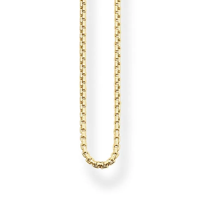 Thomas Sabo Jewellery Thomas Sabo Sterling Silver Gold Plated Venezia Chain