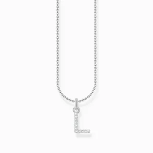 Thomas Sabo Jewellery Thomas Sabo Sterling Silver Letter L Necklace