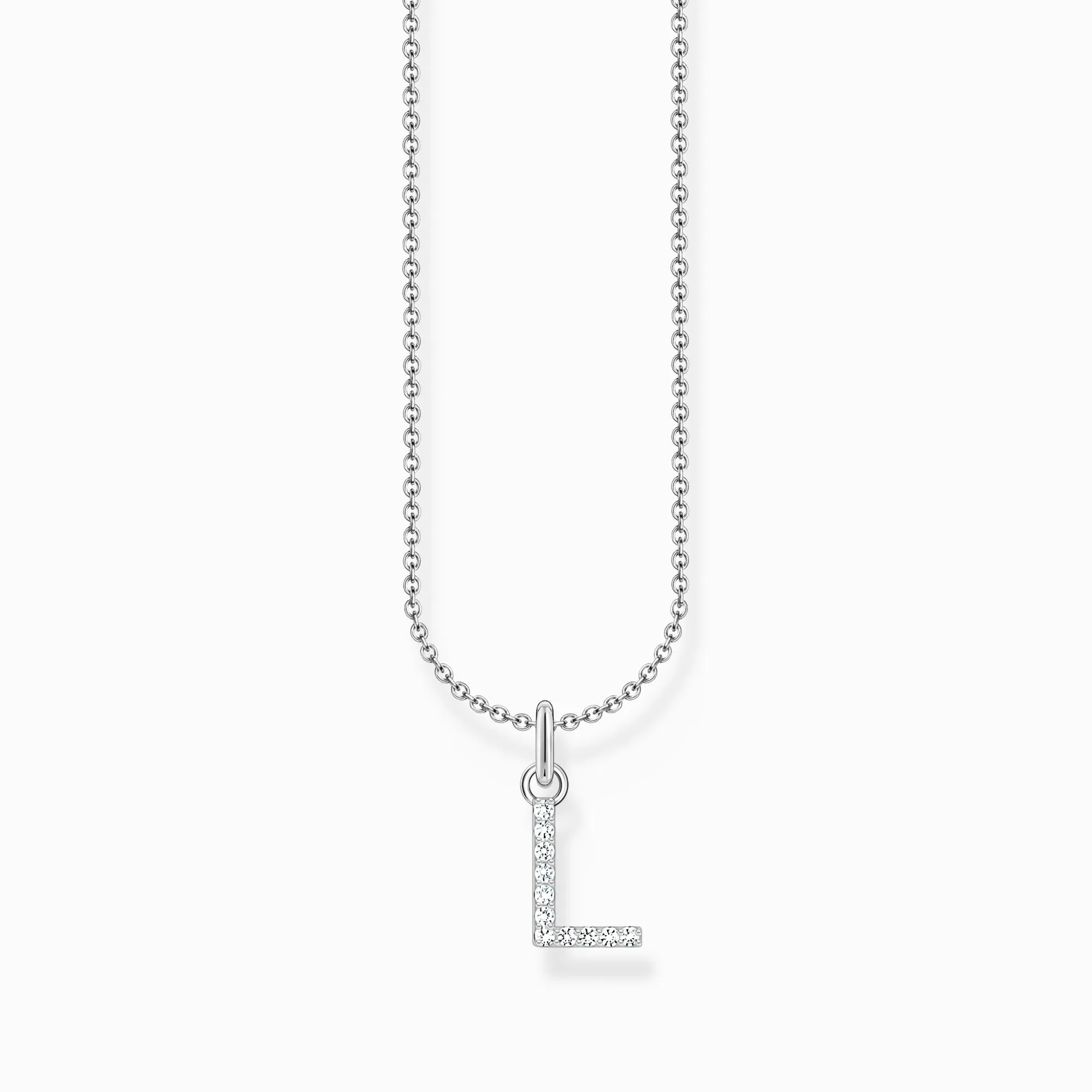 Thomas Sabo Jewellery Thomas Sabo Sterling Silver Letter L Necklace