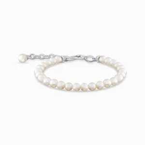 Thomas Sabo Jewellery Thomas Sabo Sterling Silver Pearl Bracelet
