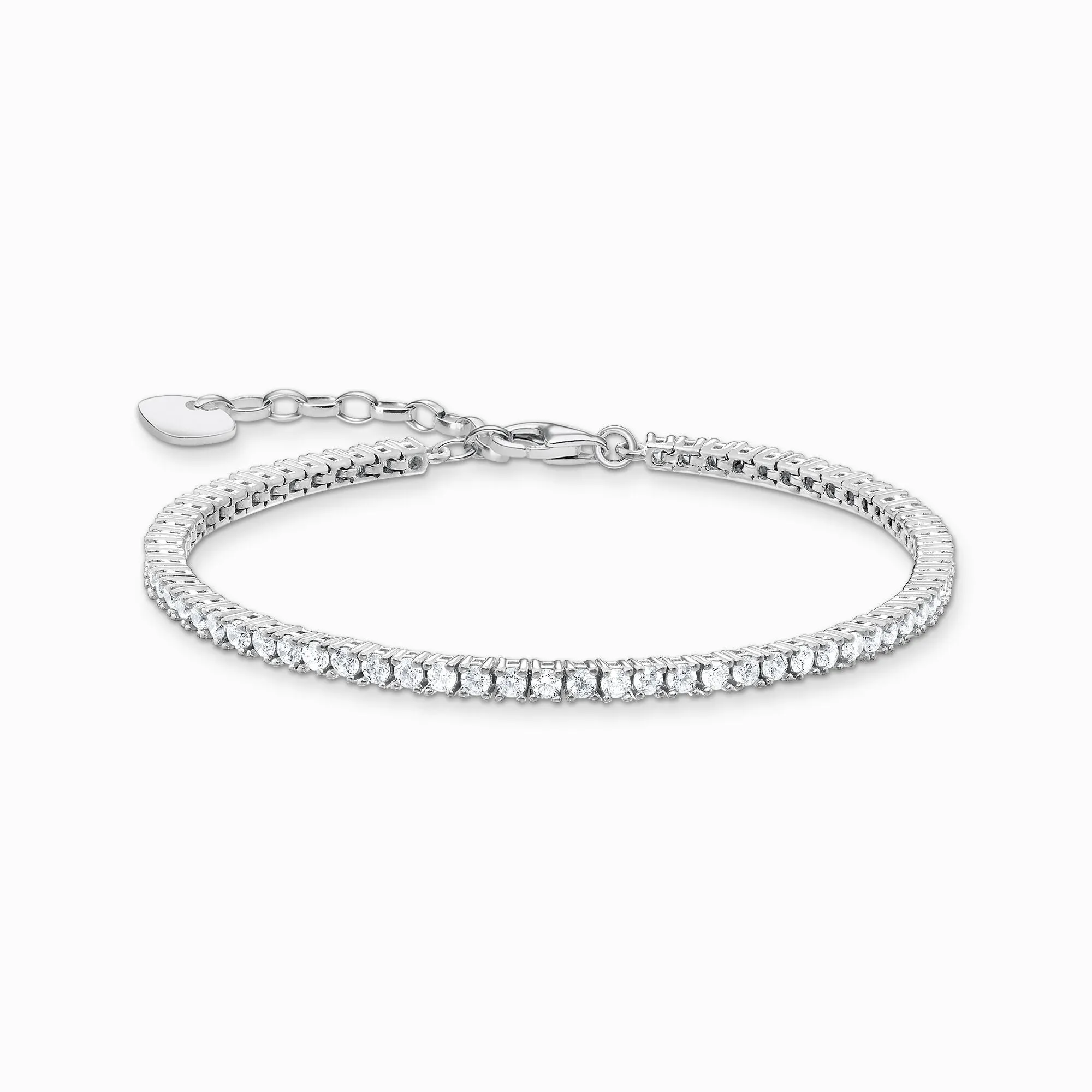 Thomas Sabo Jewellery Thomas Sabo Sterling Silver Tennis Bracelet