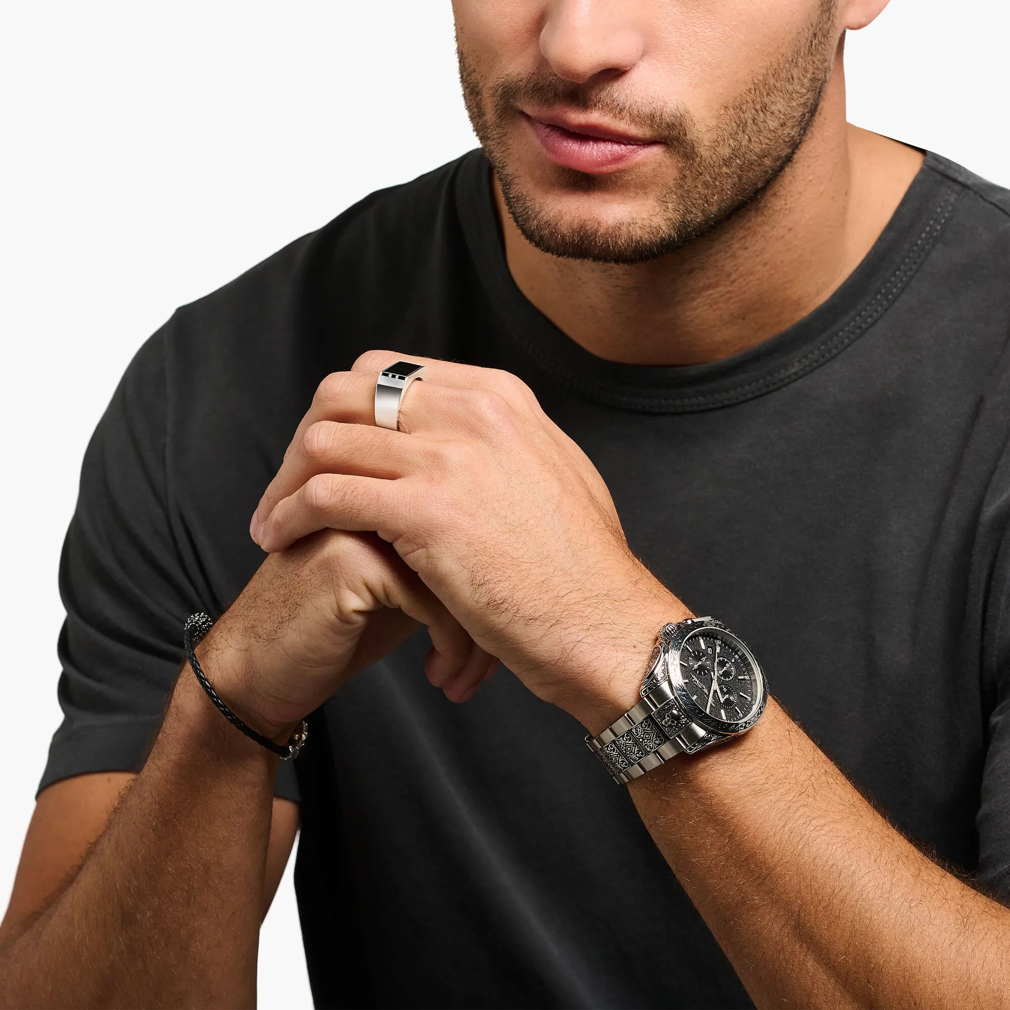 Thomas Sabo Mens Watches Men's Watch Skull