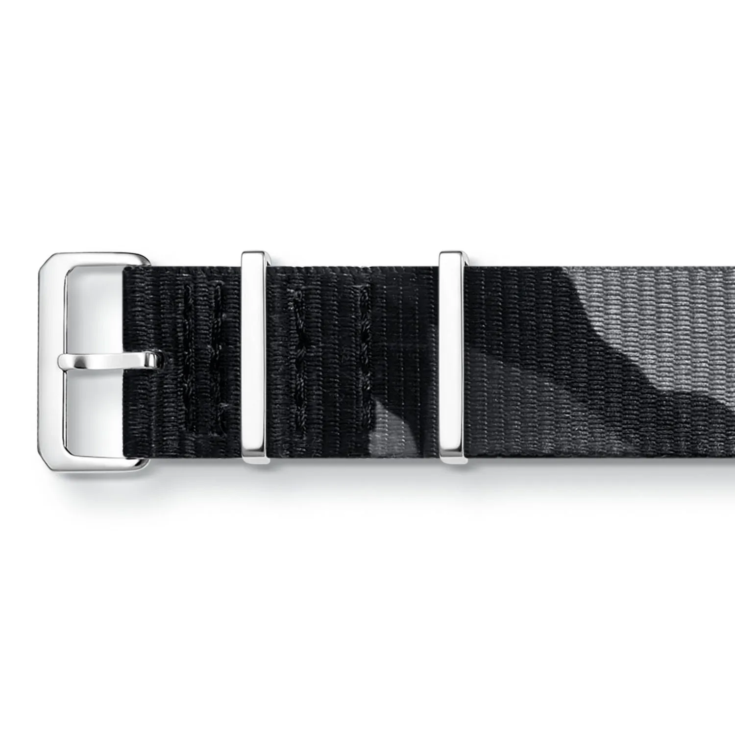 Thomas Sabo Mens Watches Watch Band Nato Black Camouflage