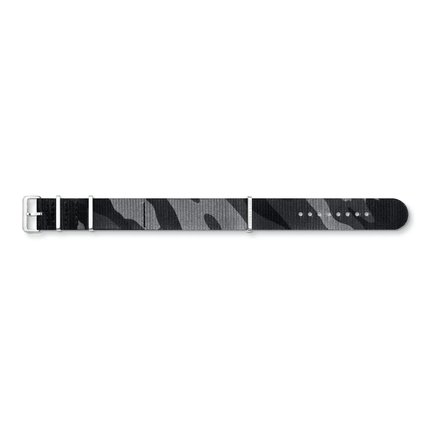 Thomas Sabo Mens Watches Watch Band Nato Black Camouflage