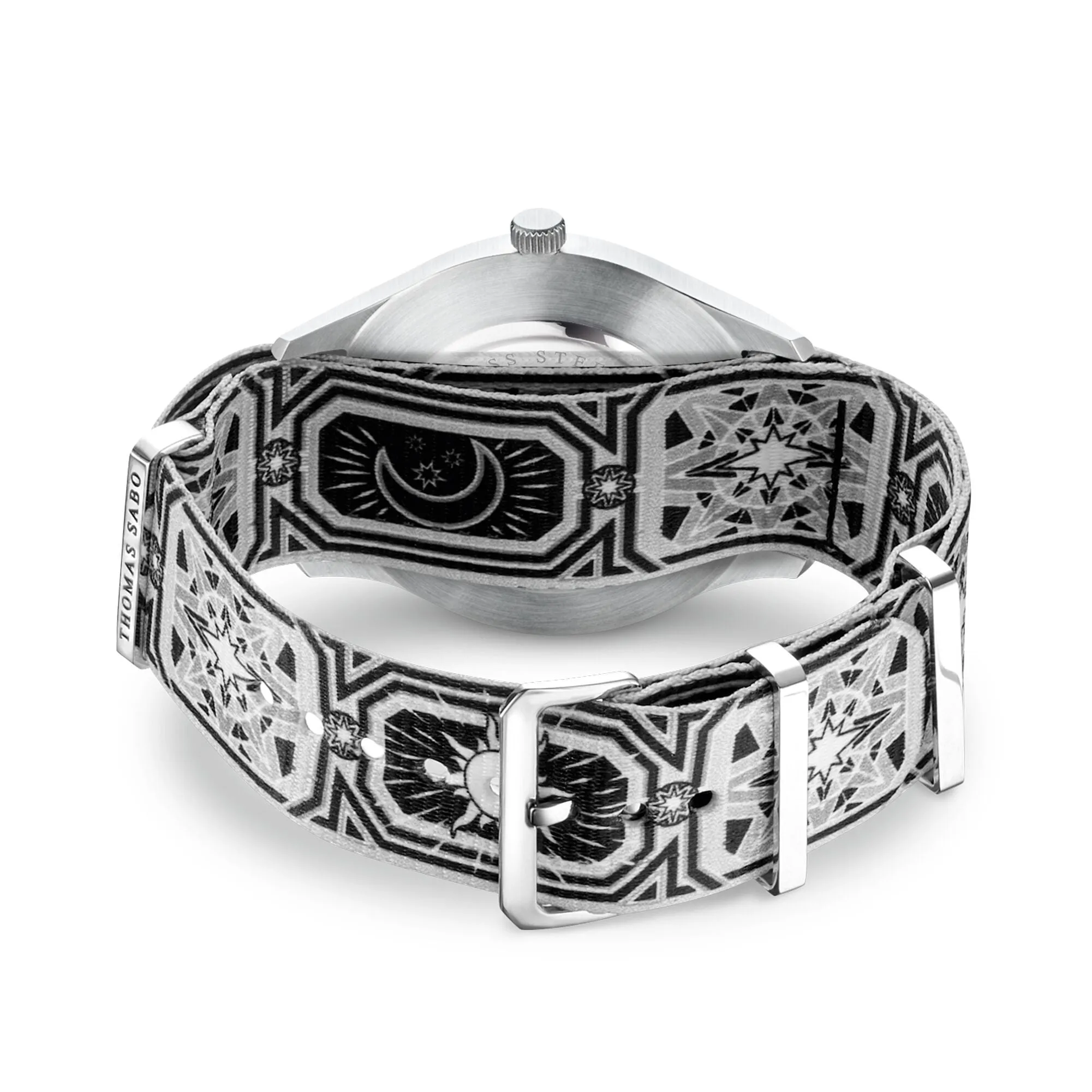 Thomas Sabo Mens Watches Watch Band Nato Black Night Sky