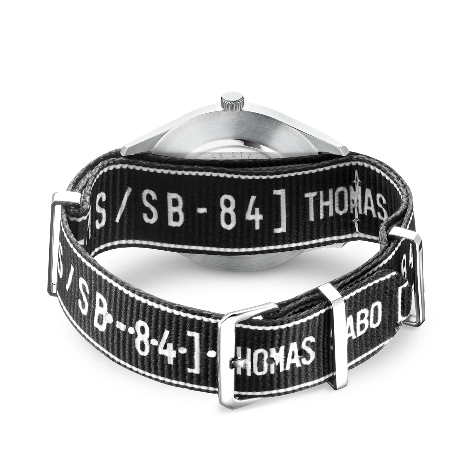 Thomas Sabo Mens Watches Watch Band Urban Nato Black 1984