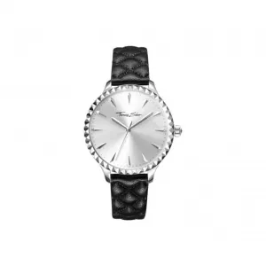 Thomas Sabo Rebel At Heart Steel Black Pyramid Watch WA0320-203-201