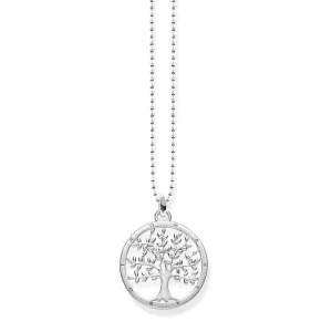 Thomas Sabo Silver Jewellery Sterling Silver Thomas Sabo Tree of Love Pendant with Chain