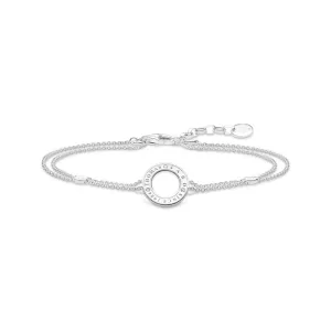 Thomas Sabo Silver Jewellery Thomas Sabo Sterling Silver Sparkling Circles 16-19cm Bracelets