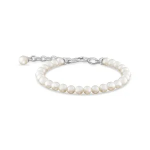 Thomas Sabo Womens Bracelets Bracelet pearls silver