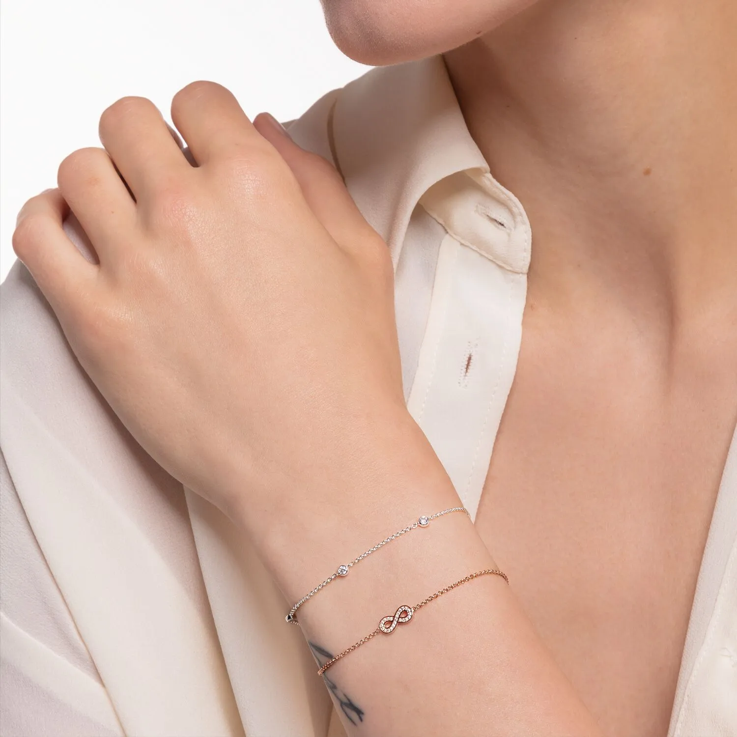 Thomas Sabo Womens Bracelets Bracelet White Stones
