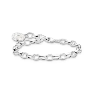 Thomas Sabo Womens Bracelets Charm bracelet with cold enamel silver