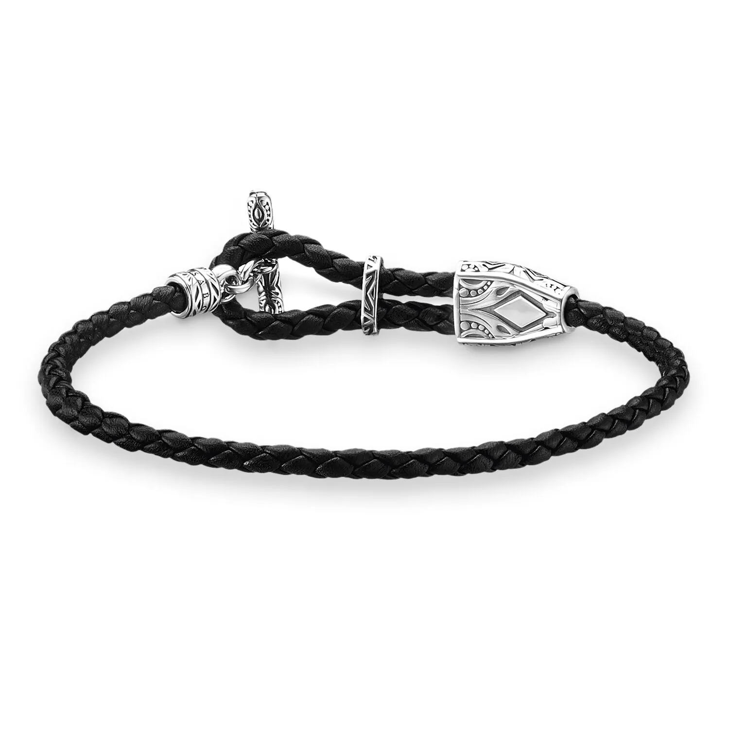 Thomas Sabo Womens Bracelets Leather Strap "Ornament"