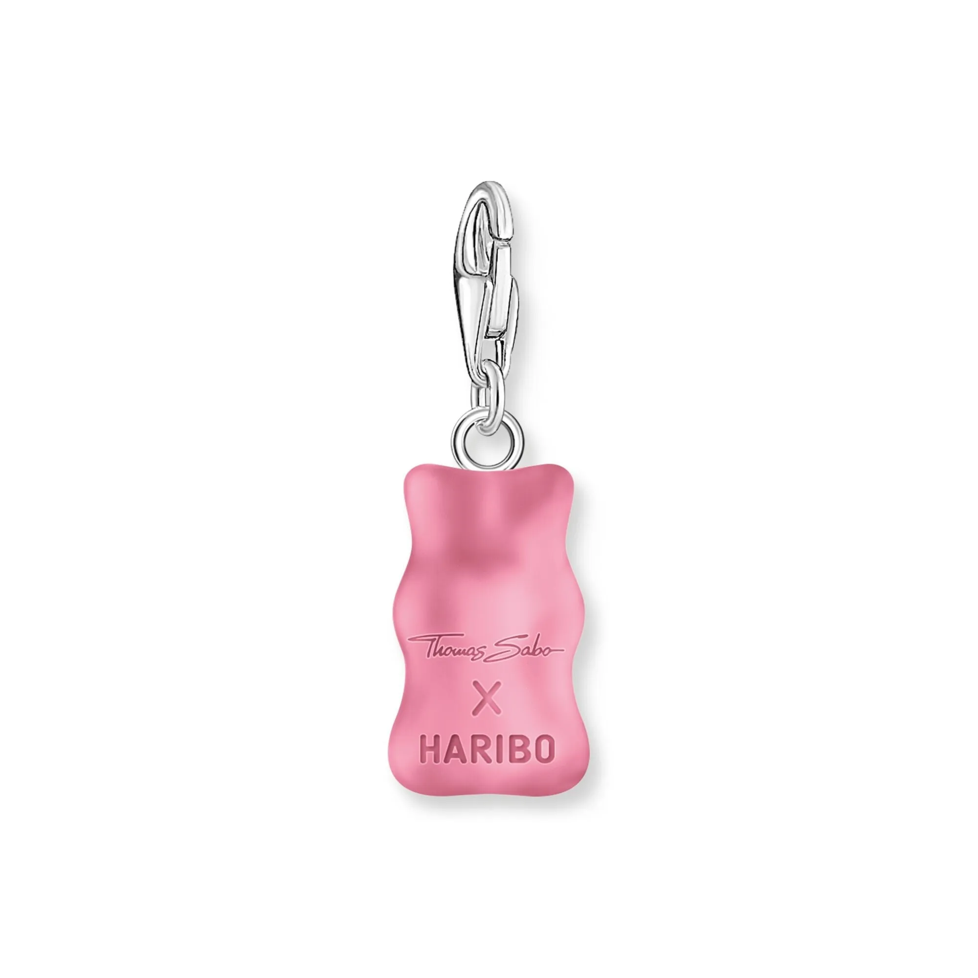 Thomas Sabo Womens Charms Jewellery Charm pendant Goldbear Pink
