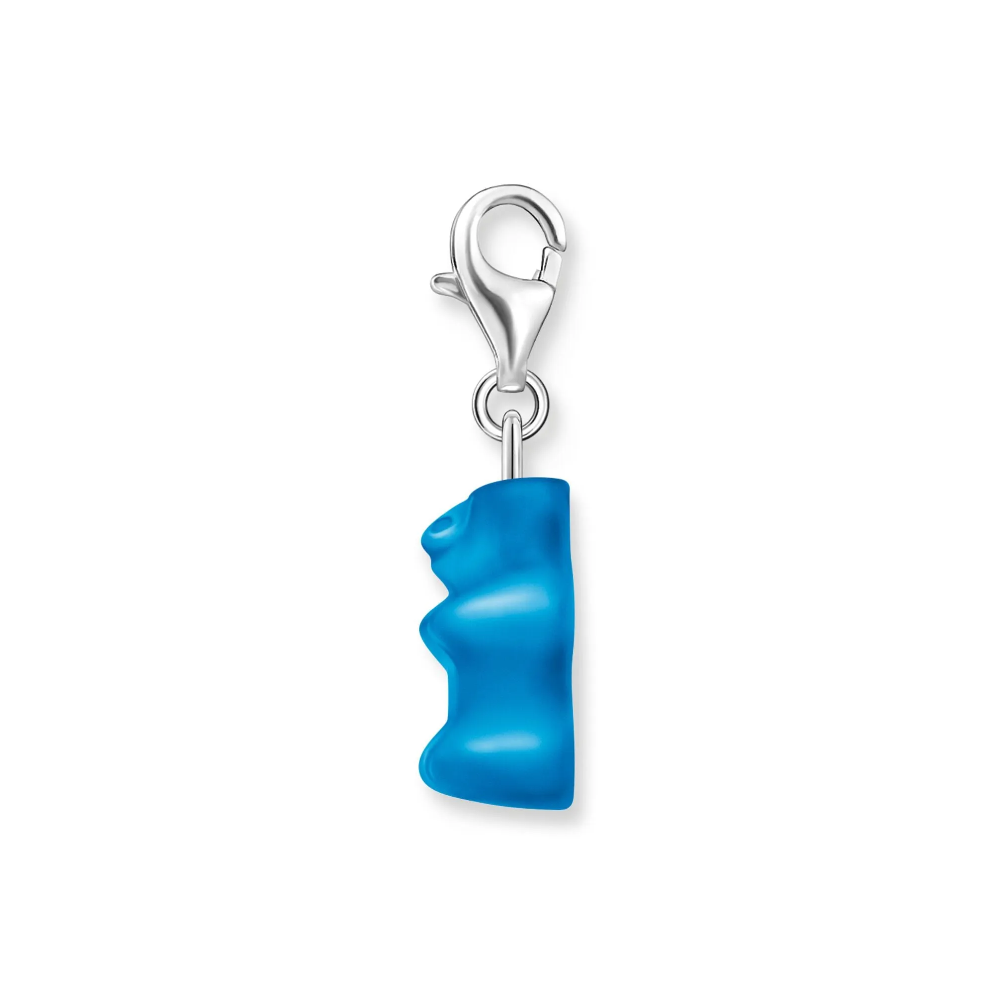 Thomas Sabo Womens Charms Jewellery Charm pendant goldbears in blue