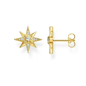 Thomas Sabo Womens Earrings Ear Studs Star Gold