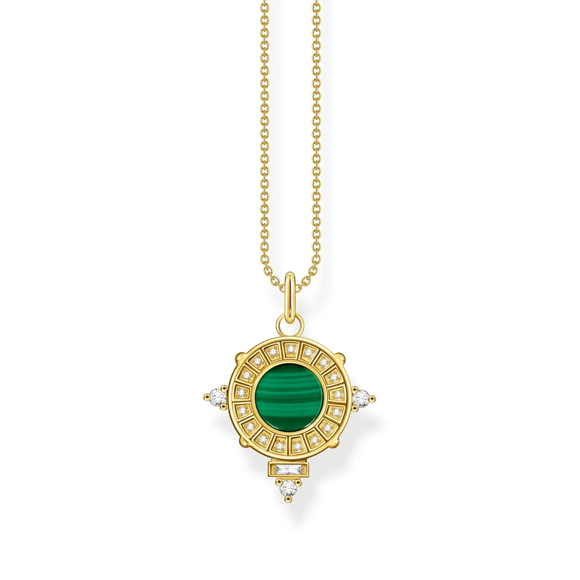 Thomas Sabo Womens Necklaces Coin Gold Necklace