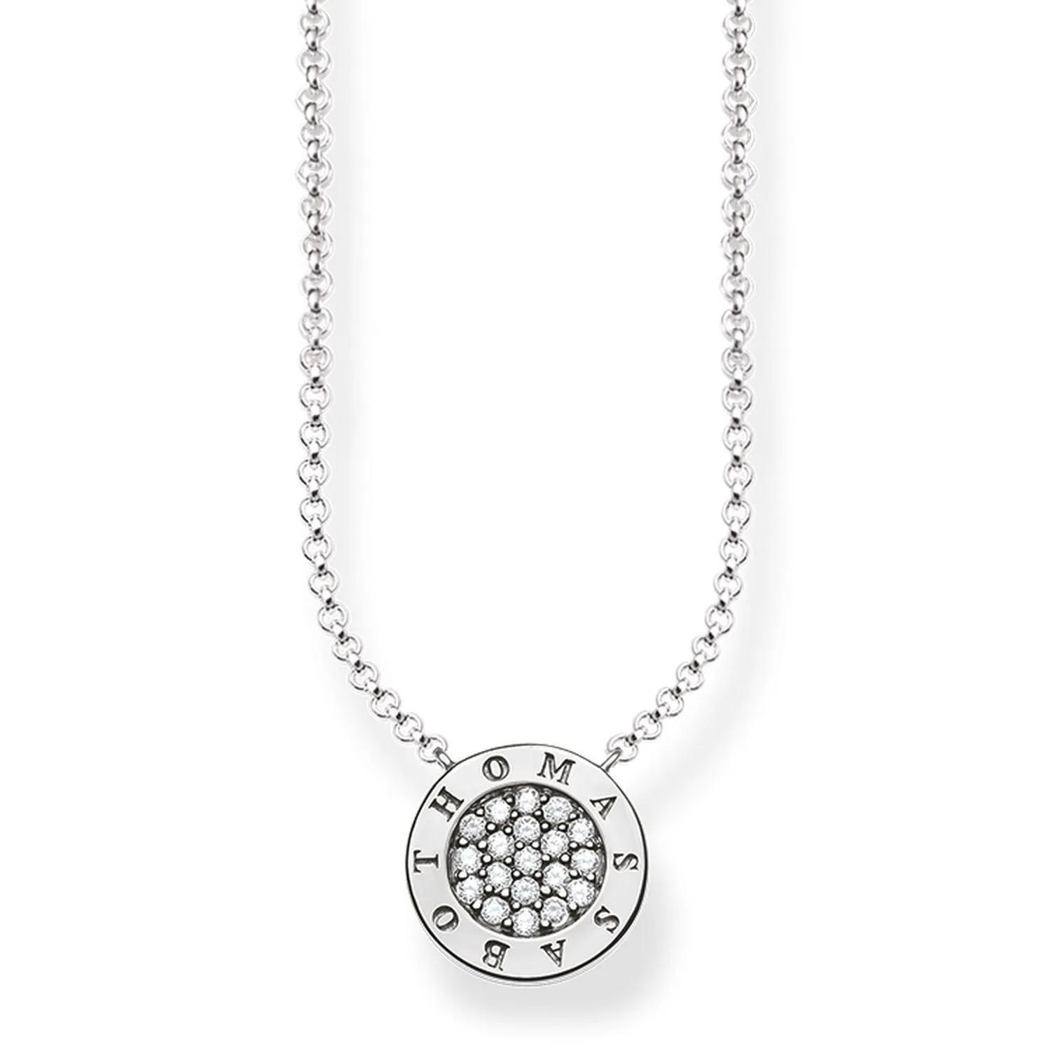 Thomas Sabo Womens Necklaces Necklace “Classic Pavé"