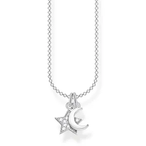 Thomas Sabo Womens Necklaces Necklace Star & Moon