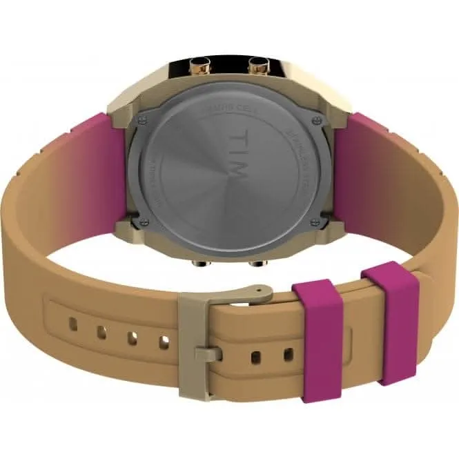 Timex 80 Pink Stainless Steel Watch TW2V74400