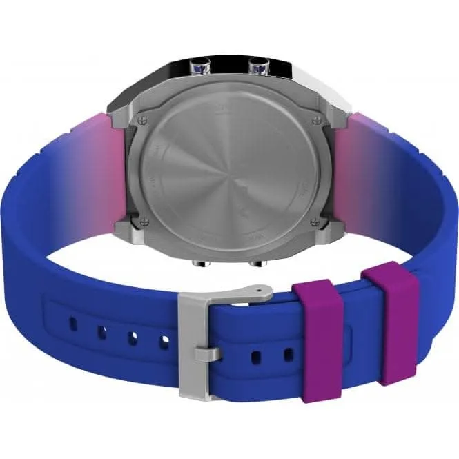 Timex 80 Purple Silver-Tone Watch TW2V74600
