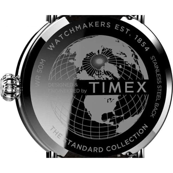 Timex Gents Standard Silver-Tone Watch TW2V44100