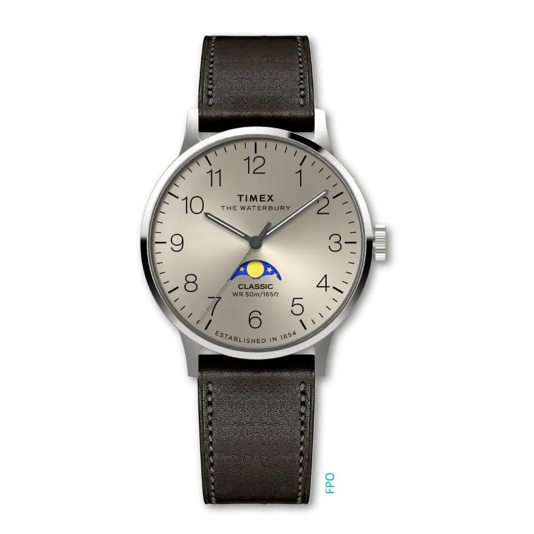 Timex Gents Waterbury Champagne Watch TW2W75500