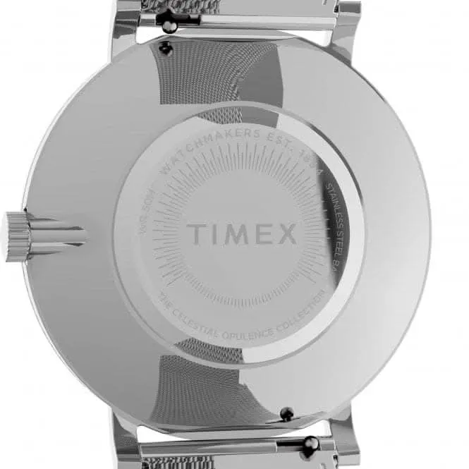 Timex Ladies Celestial Opulence Silver Watch TW2U67000