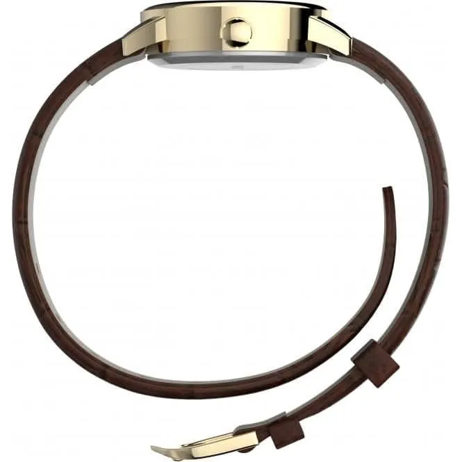 Timex Ladies Easy Reader Brown Watch T20071