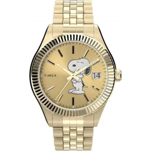 Timex Legacy x Peanuts Stainless Steel Bracelet Watch TW2V47300