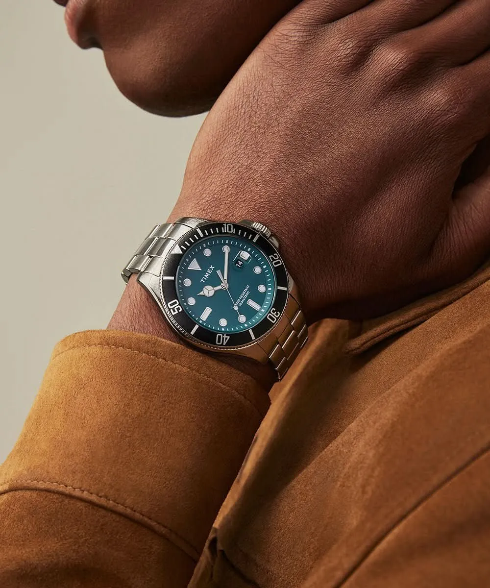 Timex Harborside Coast Stainless Steel Bracelet Watch TW2V91900