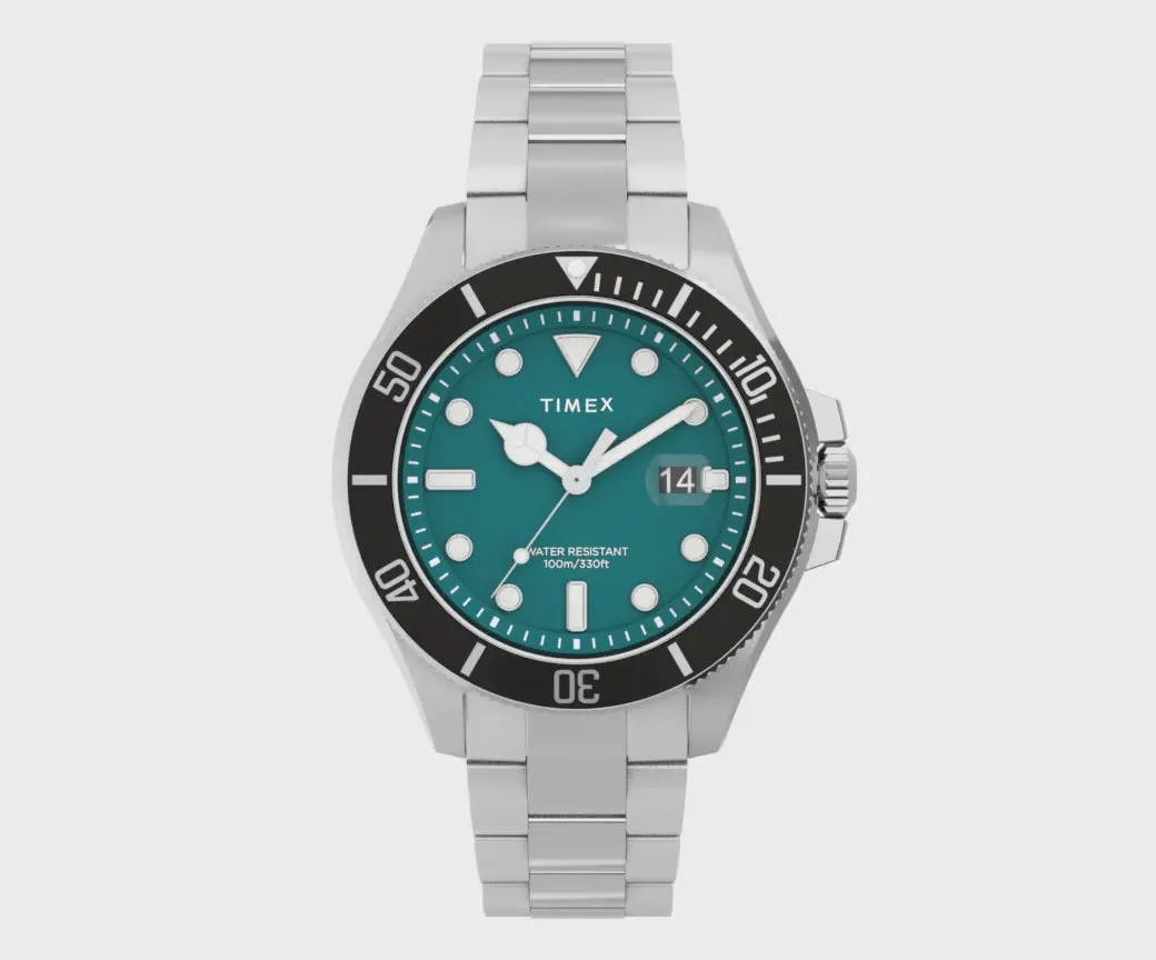 Timex Harborside Coast Stainless Steel Bracelet Watch TW2V91900