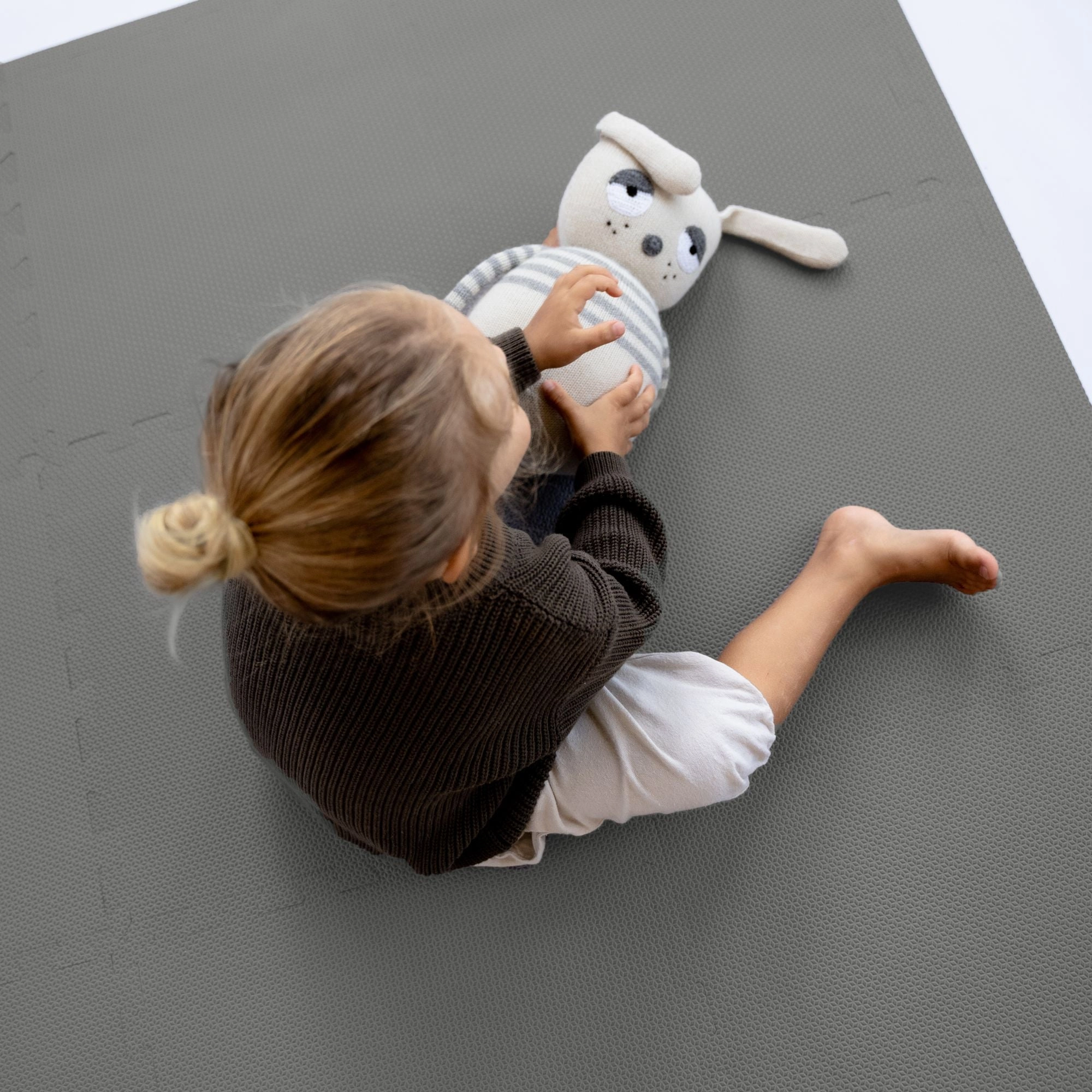 Toddlekind Classic Puzzle Playmat Storm 131x131cm - 9 Tiles & 12 Edging Borders