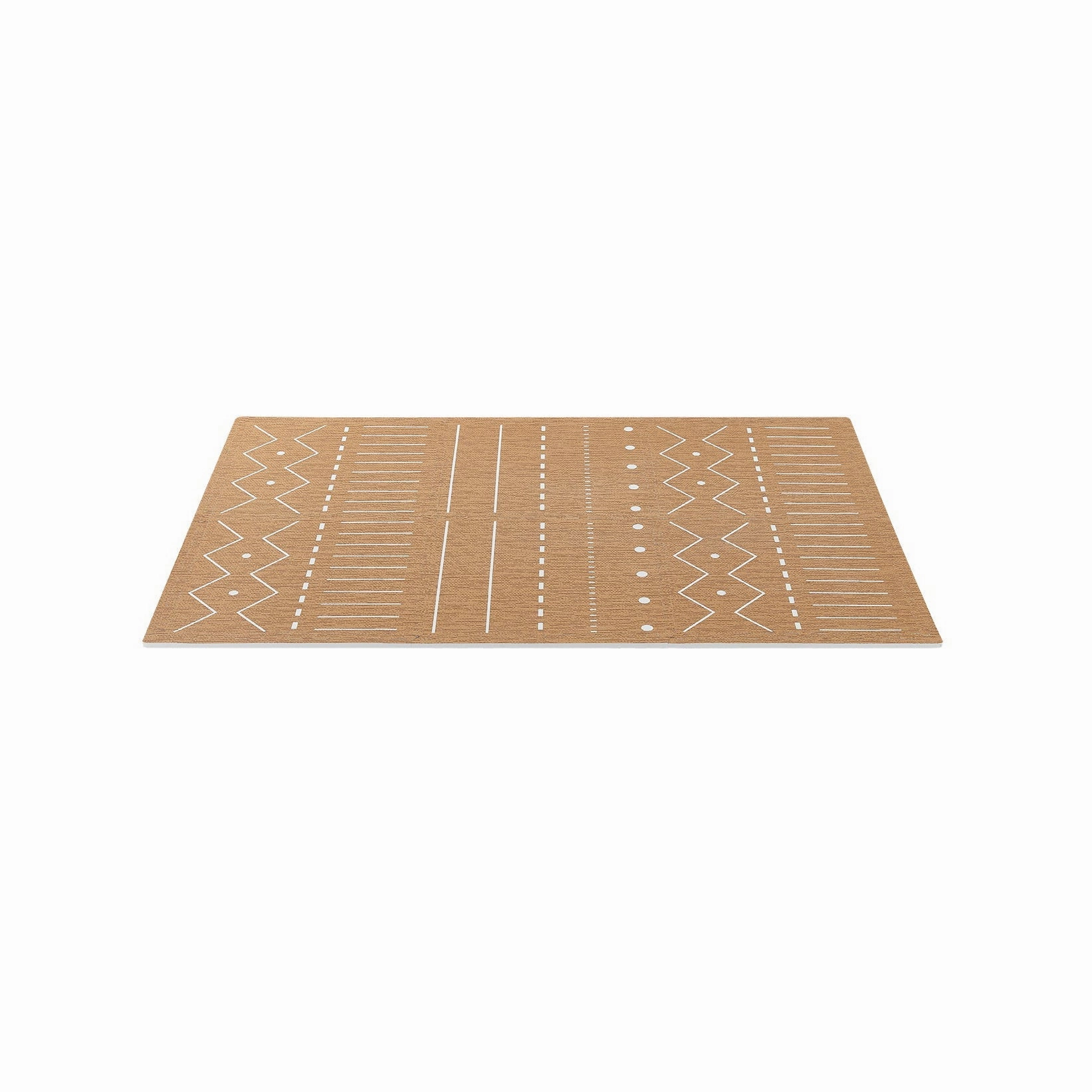 Toddlekind Prettier Puzzle Playmat Berber Camel 120x180cm - 6 Tiles & 12 Edging Borders