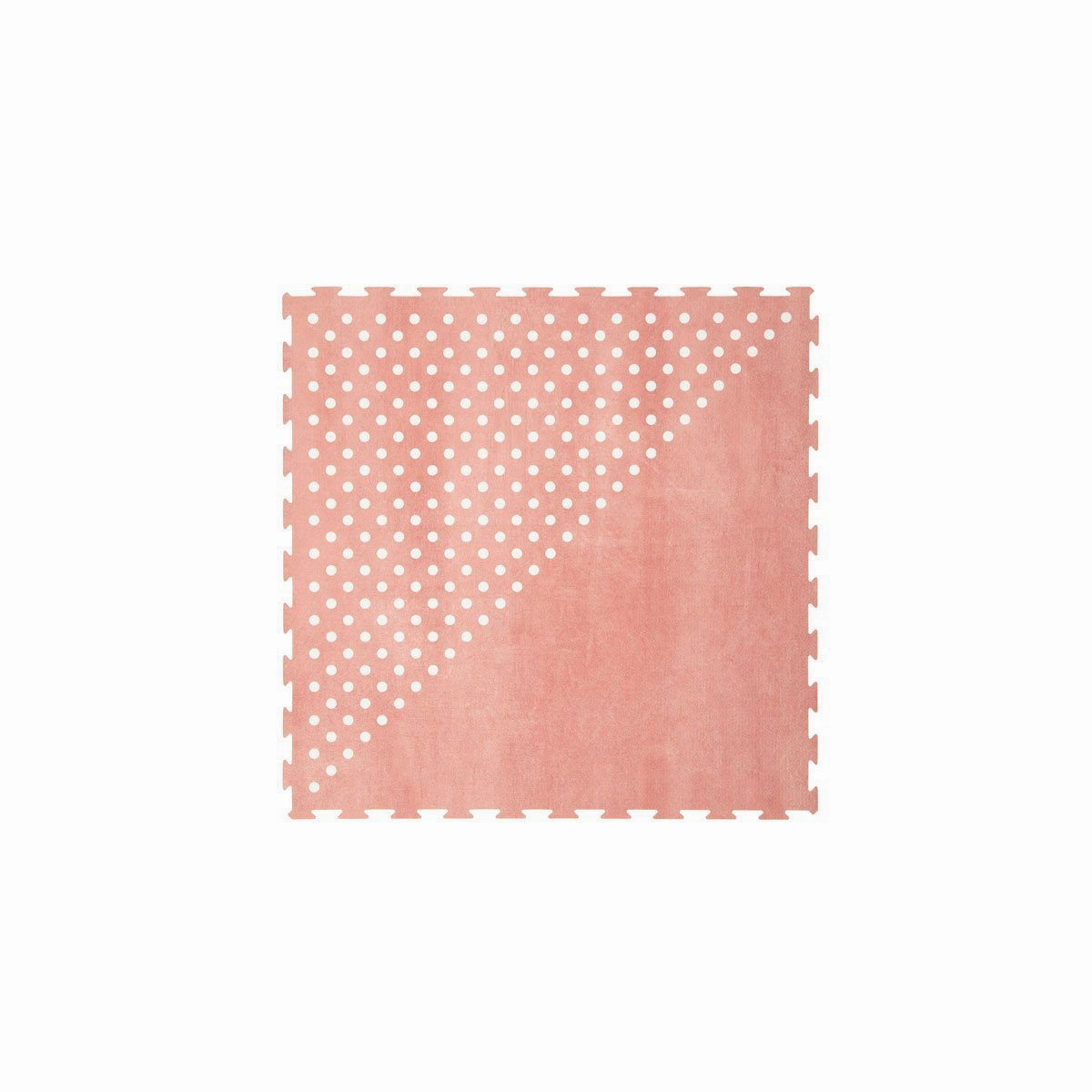 Toddlekind Prettier Puzzle Playmat Earth Ash Rose 120x180cm - 6 Tiles & 12 Edging Borders