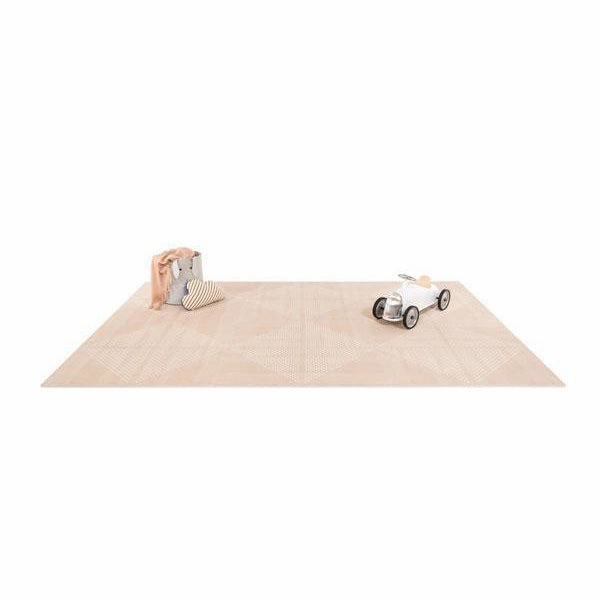 Toddlekind Prettier Puzzle Playmat Earth Clay 120x180cm - 6 Tiles & 12 Edging Borders
